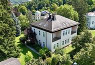 DG-Wohnung in einer Villa inkl. Dachterrasse, Lift, Luftwärmepumpe, Fußbodenheizung, Weinkeller u.v.m.!