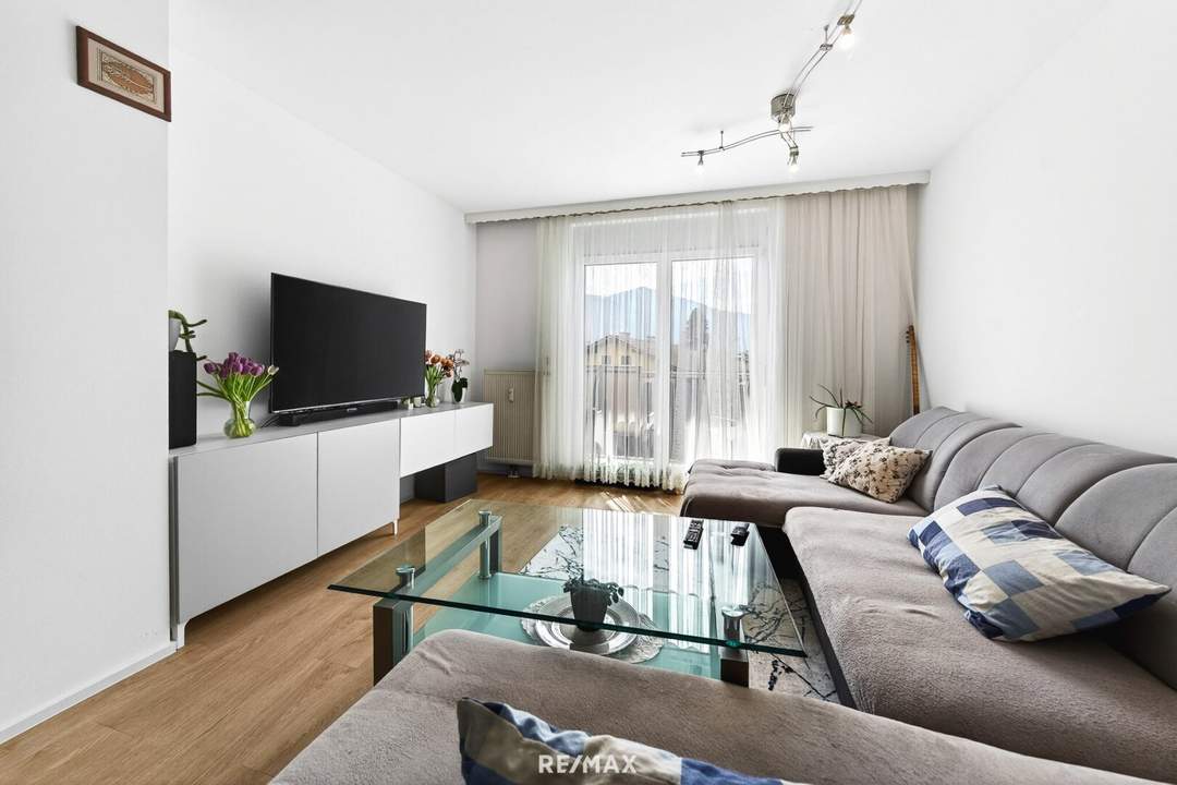 Helle 3 Zimmer-Wohnung in Wörgl mit Balkon und Garage
