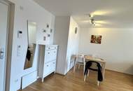 DONAU CITY LIVING: Furnished 2 room apartment with loggia (64 m2 total space) ***** free from 01.04.2026 *****