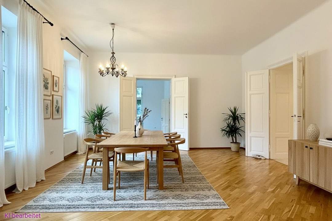 Großzügige Altbauwohnung im Zentrum von Pressbaum