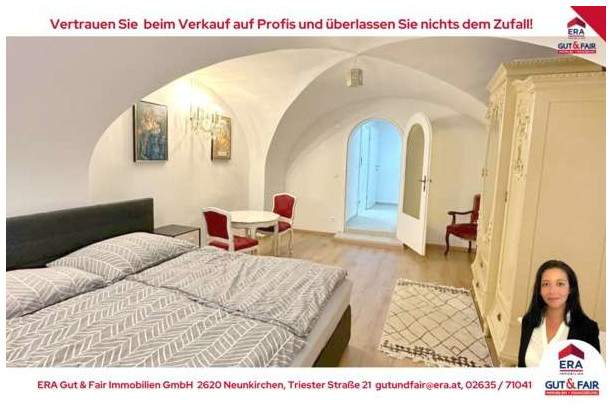 3x 1-Zimmer Apartments als Anlage in Wiener Neustadt! AirBnB, Studentenzimmer, Wohnung-kauf, 280.000,€, 2700 Wiener Neustadt(Stadt)