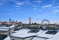 LUXUS PENTHOUSE MIT 2 TERRASSEN UND GRANDIOSEM CITY BLICK UND AUF DONAUKANAL, STEPHANSDOM, WIENER RIESENRAD