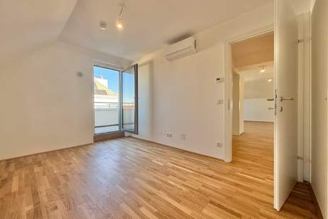 BEZUGSFERTIG I Nähe Mühlwasser I Klimaaktiv-zertifiziert I Tiefgarage I Wärmepumpe I Fußbodenheizung &amp; Kühlung I PV-Anlage, Wohnung-kauf, 460.600,€, 1220 Wien 22., Donaustadt