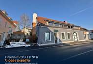 Großzügiges Geschäftslokal über 2 Ebenen mit Potenzial inkl. renovierungsbedürftiger Wohnung - Ideal auch als Eventlocation!