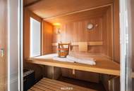 Lichtdurchflutete Dachwohnung mit Terrasse und privatem Garten