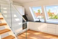 Moderne 3-Zi-Dachgeschosswohnung mit Rundumblick-Terrasse, Klimaanlage & Tiefgarage in Leopoldsdorf!