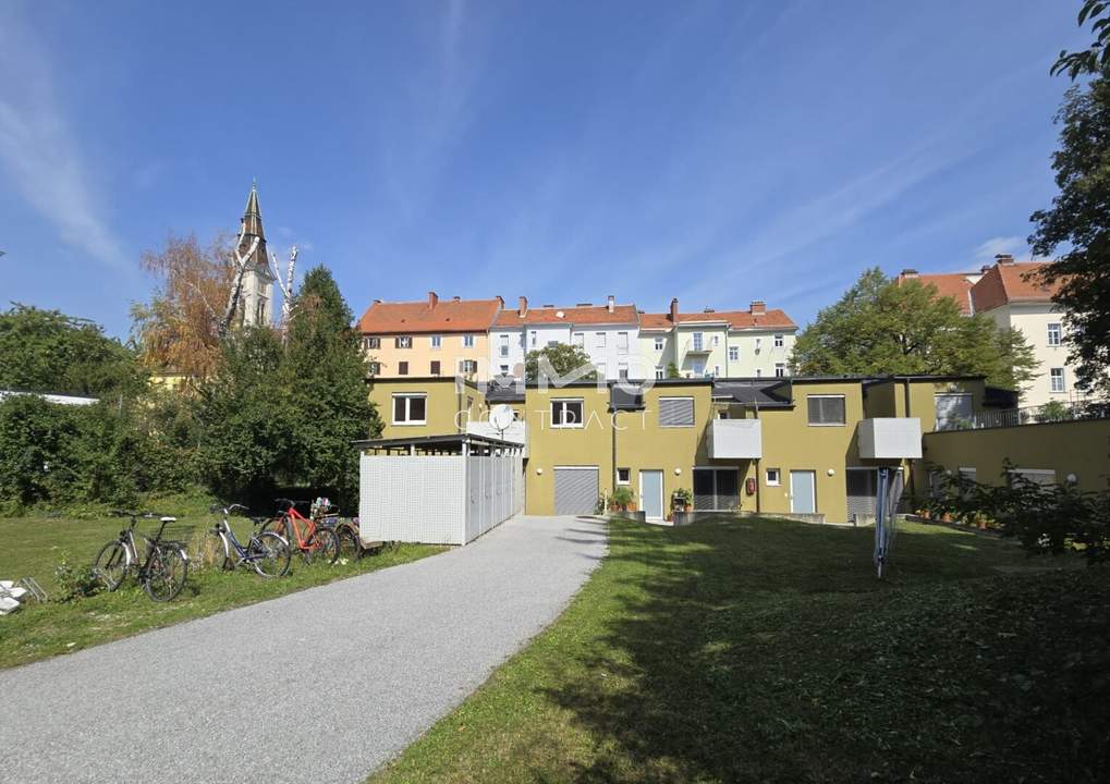 Zentrale 3 Zimmer-Maisonette-Wohnung mit Balkon in Innenhoflage - getrennt begehbar - nahe Stadthalle - Obere Bahnstraße 53a - Top 22