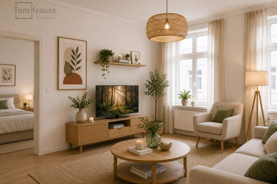 CHARAKTERVOLL WOHNEN – ALTBAUFLAIR NAHE AUGARTEN, Wohnung-kauf, 395.000,€, 1020 Wien 2., Leopoldstadt