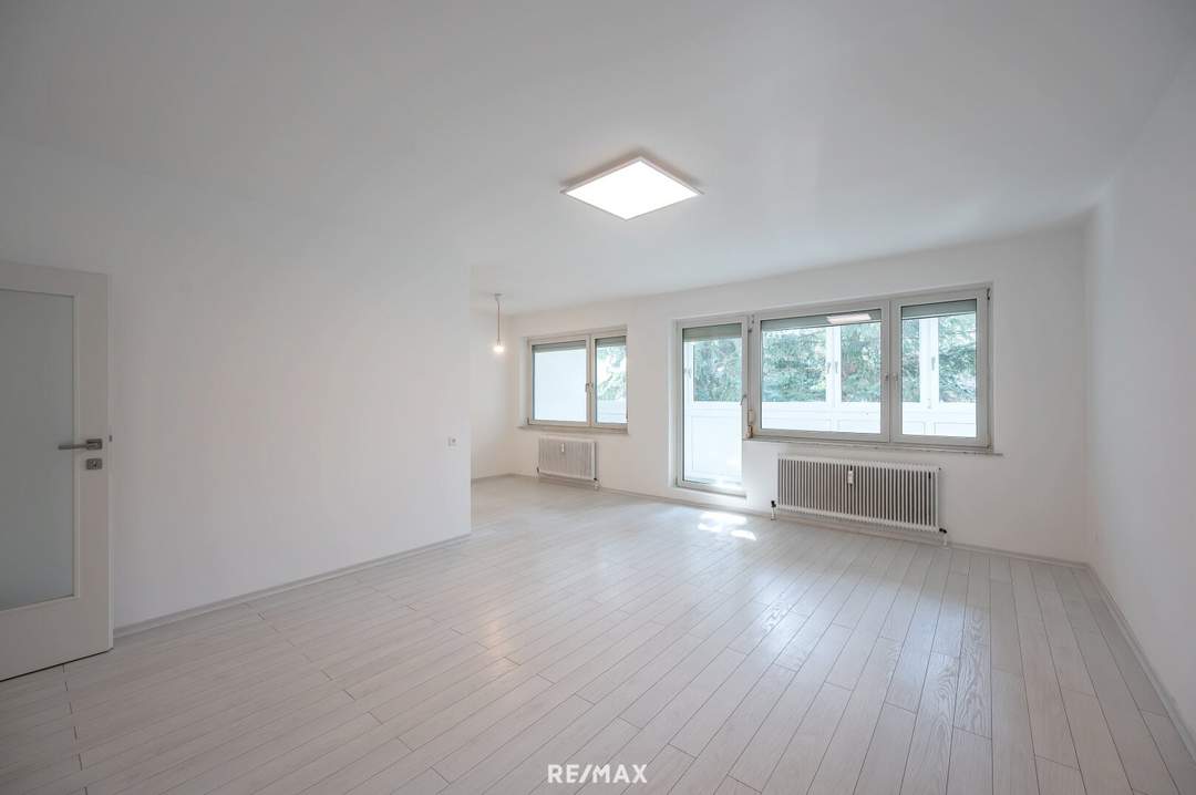 3 ZIMMER MÖGLICH l RUHIGE WOHNUNG MIT VERGLASTER LOGGIA