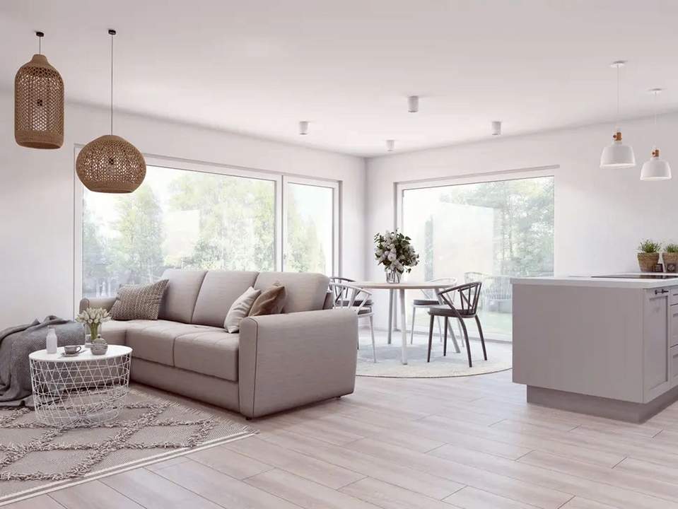 OFFEN BIS ZUM FIRST - OFFEN FÜR EIN NEUES LEBEN ZUHAUSE ANKOMMEN MEHR LICHT- MEHR RAUM - MEHR LEBEN (Provisionsfrei)