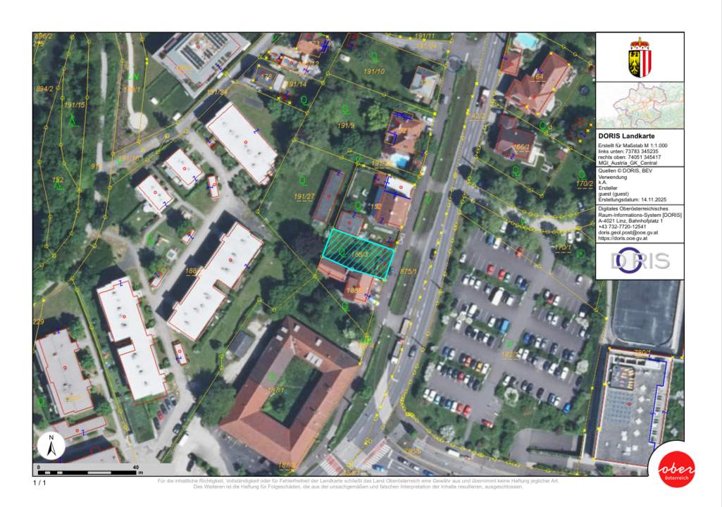 Stadt &amp; Land - Baugrundstück in Linz-Ebelsberg mit Top Anbindung