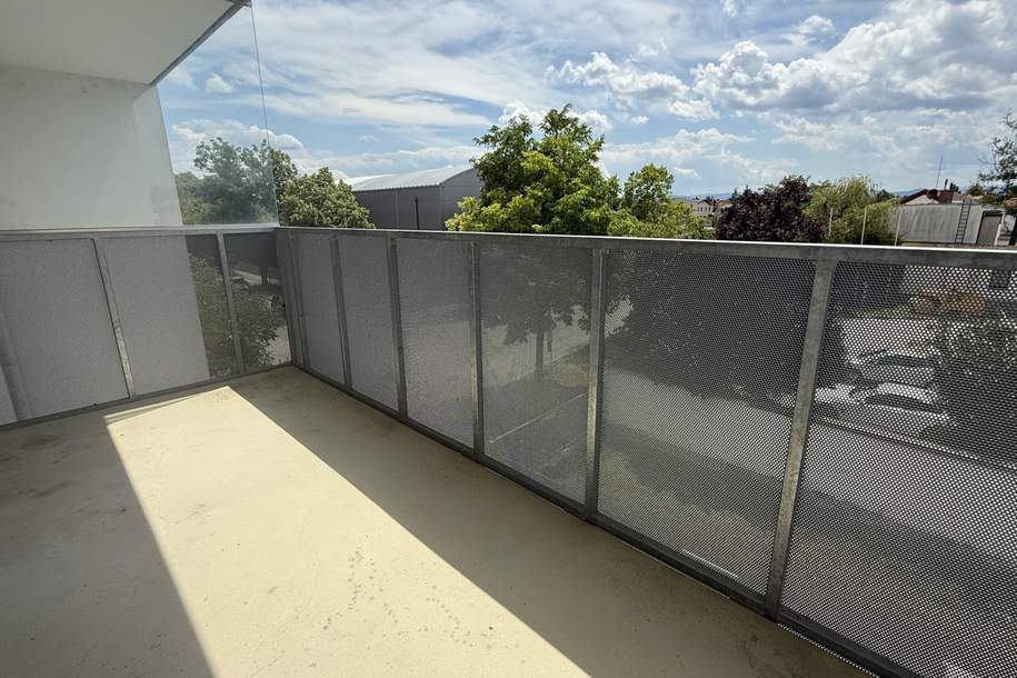 Großzügige 4-Zimmer-Neubauwohnung mit SÜD-Loggia nahe Akademiepark, Wohnung-miete, 1.348,00,€, 2700 Wiener Neustadt(Stadt)