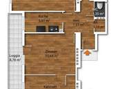 3-Zimmerwohnung mit Loggia im 5. Liftstock | Freier Mietzins