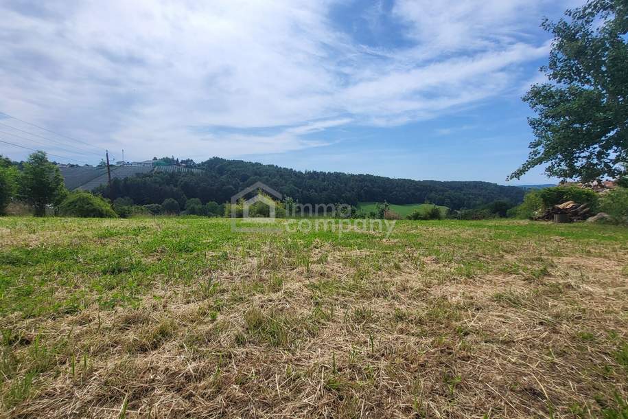 Wohnen mit Ausblick – ebener Baugrund nahe Graz, Grund und Boden-kauf, 297.000,€, 8074 Graz-Umgebung