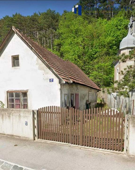 Grundstück mit potenial – kompakte Liegenschaft in 2564 Fahrafeld um € 79.000