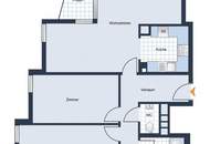 Neubau, klimatisiert! 3 Zimmer mit Loggia in Meidlinger Ruhelage