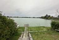 UFERPARZELLE - kleines massives Ferienhäuschen mit privaten Uferbereich auf Pachtgrund