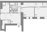 Modernes Altbau-Büro mit Parkblick