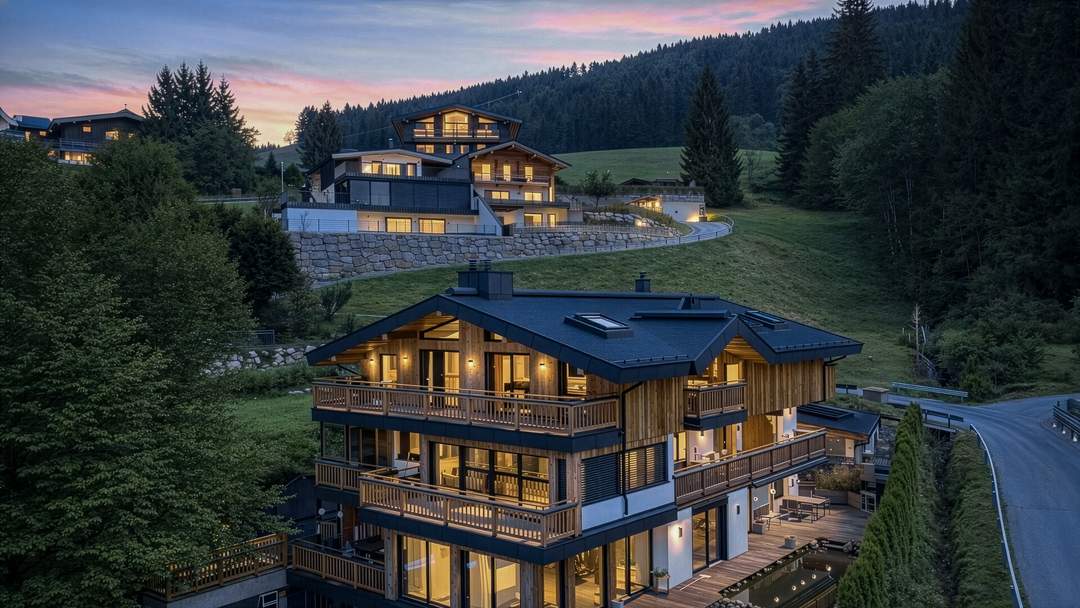 Luxus-Penthouse mit Panoramablick in sonniger Top-Ruhelage