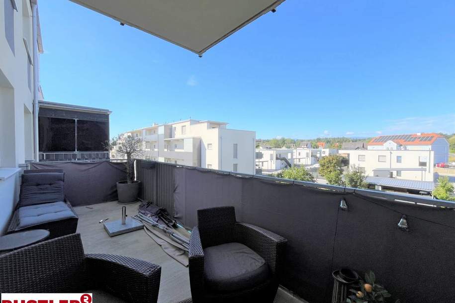 ALL INCLUSIVE I Stilvolle 3-Zimmer-Wohnung mit Balkon, Wohnung-miete, 1.194,36,€, 8054 Graz-Umgebung