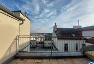 Gemütliche 1,5- Zimmer Dachgeschosswohnung mit Terrasse am Matznerpark