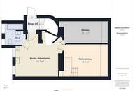 Helle Maisonettewohnung mit großer Dachterrasse in Kaisermühlen