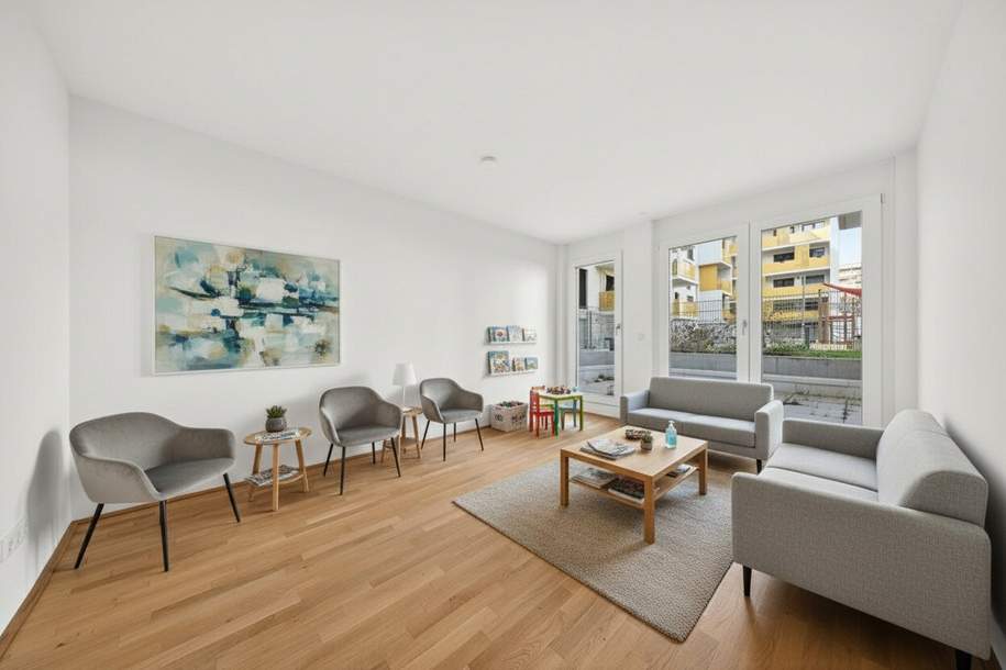 Moderne Ordination zur Miete / Praxisfläche nahe U1 Kagran – 78 m², Gewerbeobjekt-miete, 1.849,00,€, 1220 Wien 22., Donaustadt