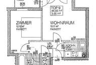 3% BAR Anlageobjekt - 2 Zimmer Wohnung mit Balkon - befristet vermietet bis 02/2028