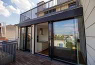 Luxuriöse Dachterrassenwohnung in prachtvollem Althaus, Nähe Beatrixg./Reisnerstr.
