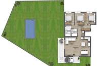 THE GREEN 15 ++ VIER ZIMMER GARTENOASE