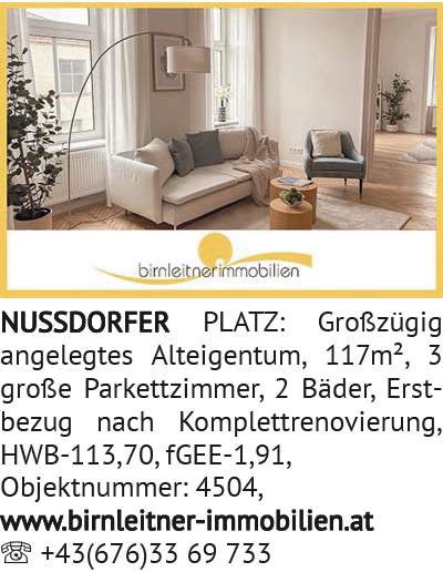 NUSSDORFER PLATZ: Gro ß zü gig