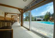 Bodensdorf am Ossiachersee: besondere 2-ZI-Dachgeschoss Wohnung mit Balkon, allgemein XL SPA & Pool