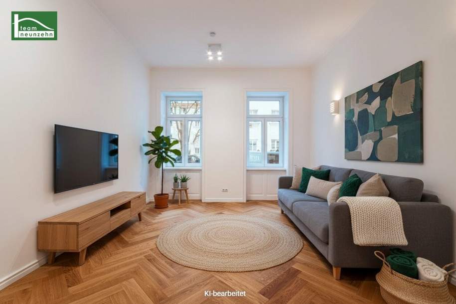 Wohnen mit Charakter – stilvolle Revitalisierung eines Spätgründerzeithauses, Wohnung-kauf, 285.000,€, 1220 Wien 22., Donaustadt
