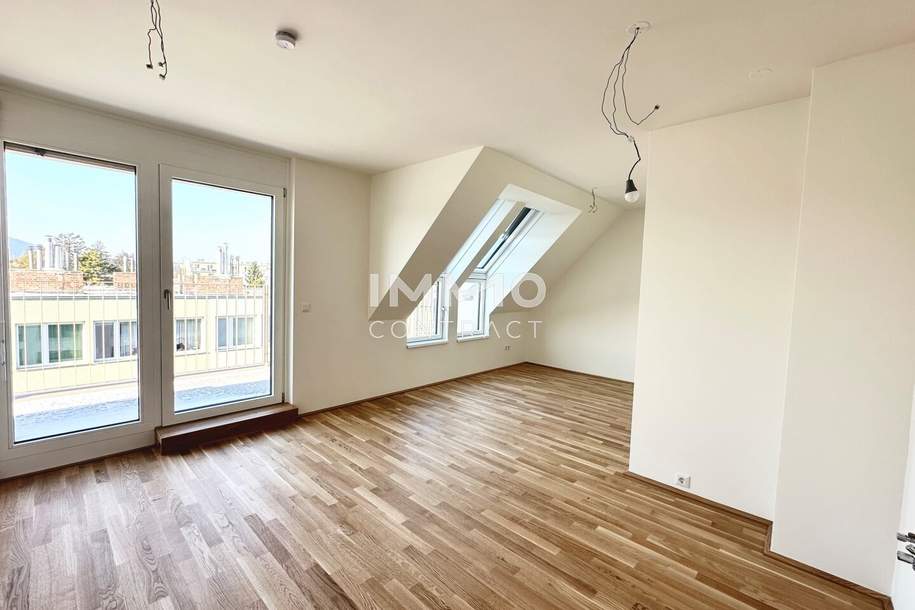 Dachgeschosswohnung in der Schillgasse 16: Stilvolle 3-Zimmer-Terrassenwohnung zur Miete!, Wohnung-miete, 1.130,00,€, 1210 Wien 21., Floridsdorf