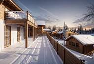 FERIENIMMOBILIE / ANLAGE / Kärnten - Hochrindl! Traumhafte Chalets mit herrlichem Blick über das Kärntner Land.