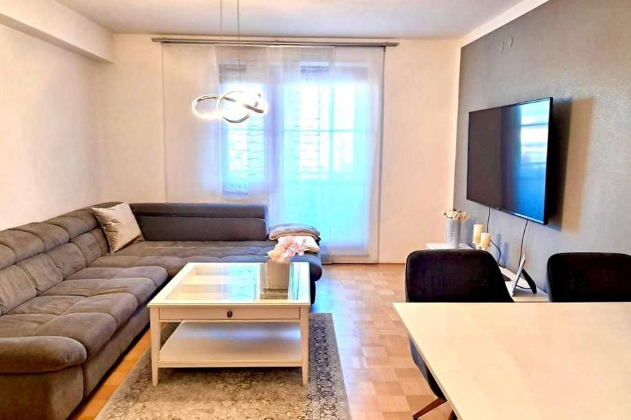 Attraktive 3-Zimmer-Wohnung mit Balkon in zentraler Lage in Klagenfurt, Wohnung-kauf, 210.000,€, 9020 Klagenfurt(Stadt)