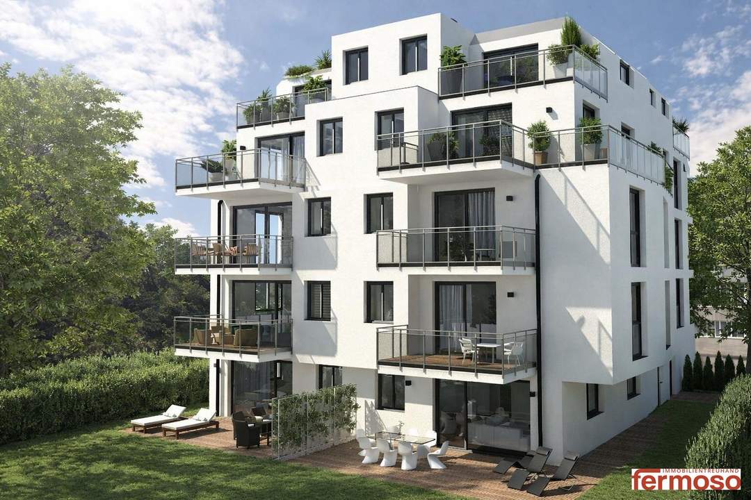 Exklusives zweigeschossiges Dachgeschoss-Penthouse mit Panoramaverglasung und großzügigen Terrassen in 1190 Wien – Döbling
