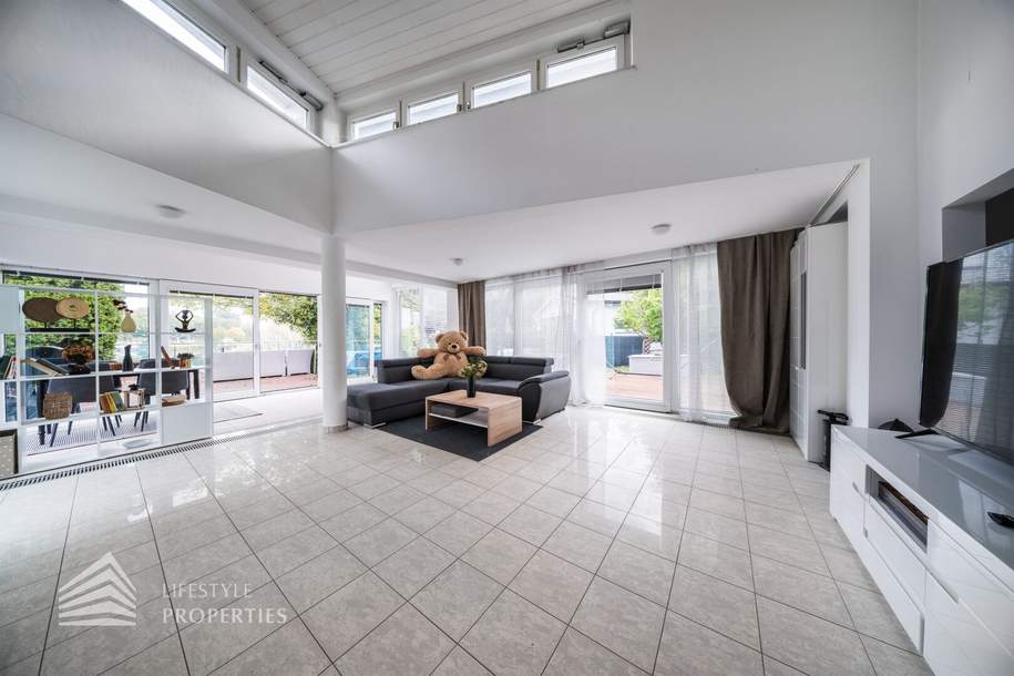 Elegantes Einfamilienhaus am See mit großzügiger Terrasse und Garten, Haus-kauf, 549.000,€, 2325 Bruck an der Leitha