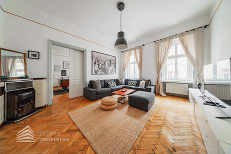 Charmante 3-Zimmer-Altbauwohnung im Botschaftsviertel, Wohnung-kauf, 537.000,€, 1030 Wien 3., Landstraße