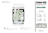 Stilvolle 2-Zi Dachgeschosswohnung mit Terrasse, Garage &amp; Fußbodenheizung in 1220 Wien!