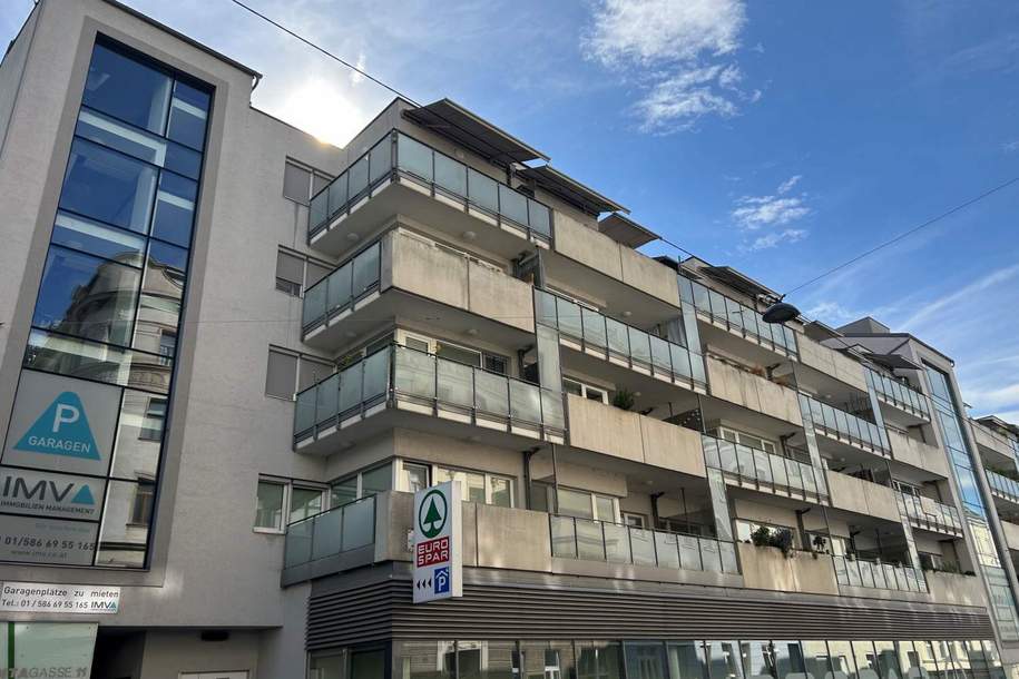 Moderne 2-Zimmer-Wohnung mit großen Balkon!, Wohnung-miete, 1.189,62,€, 1050 Wien 5., Margareten