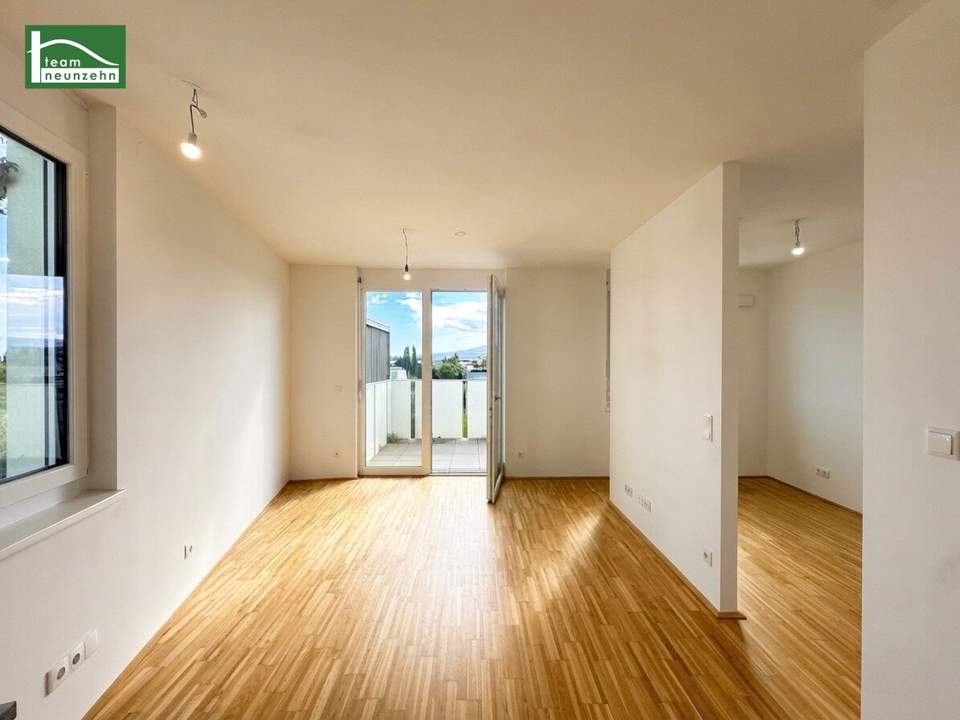 FLAIR City living - Sonnige 1.5-Zimmer Wohnung mit Weitblick-Balkon und Abstellraum im 5. OG! Ab sofort verfügbar!