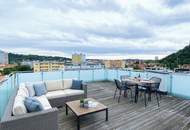 Penthouse über den Dächern von Graz – Riesige Dachterrasse, Murblick & Infrastuktur vom Feinsten