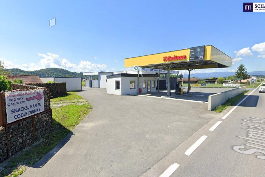 HERRLICHE Gelegenheit in Gleinstätten: Modernisierte Tankstelle mit Waschanlage &amp; Snackbereich – Perfekte Lage, großes Potenzial!, Gewerbeobjekt-kauf, 8443 Leibnitz