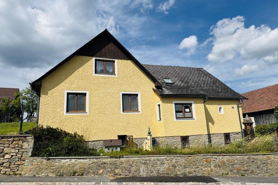 Bauernhof mit Nebengebäuden in der Nähe von Gföhl, Haus-kauf, 290.000,€, 3542 Krems(Land)