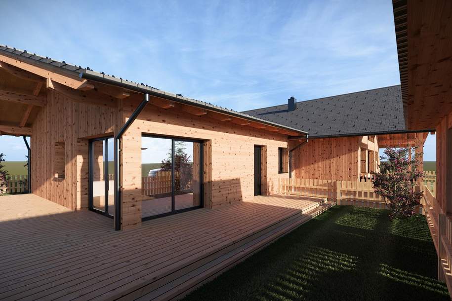 Neubau Chalet (Bungalow) - ideal zur touristischen Vermietung aber auch für Hauptwohnsitz!, Haus-kauf, 356.000,€, 8966 Liezen