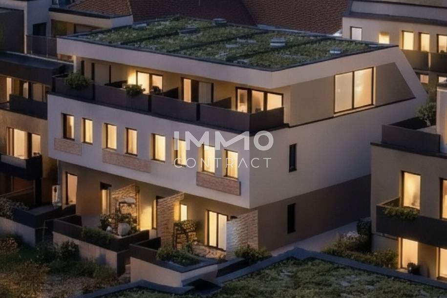 Provisionsfreier Erstbezug: Lichtdurchflutetes Reihenhaus mit 2 Ost-Terrassen in U-Bahn-Nähe, Haus-kauf, 523.500,€, 1100 Wien 10., Favoriten