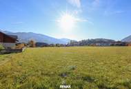 Baugrundstück in Sonnenlage mit 360° Bergpanorama!