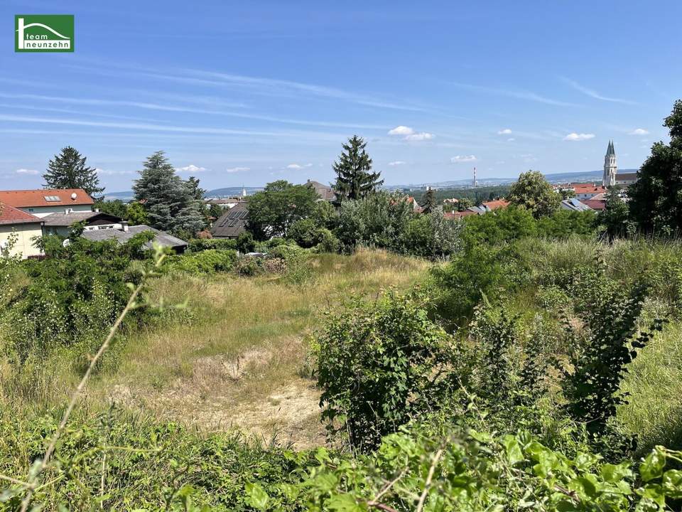 Das ist er - Ihr Baugrund (Baurecht) in traumhafter Aussichtslage am Fusse des Wienerwald