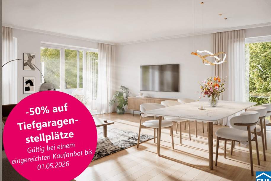 Grünblick Peterstal – Exklusive Eigentumswohnungen, Wohnung-kauf, 284.050,€, 8042 Graz(Stadt)